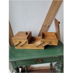 Vintage kast õmblustarvikutele - Image 2