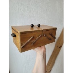 Vintage kast õmblustarvikutele