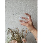 Klaasist kalakujuline vaagen 22x9 cm