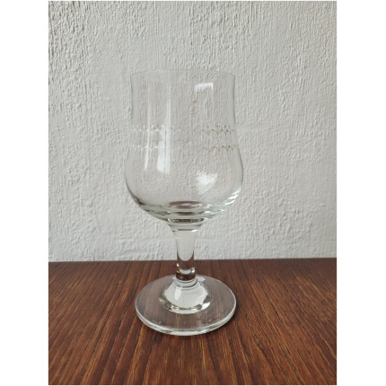 vintage veiniklaas valge mustriga