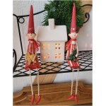 Keraamilised rippuvate jalgadega päkapikud