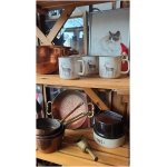 vasest sõel messing käepidemetega