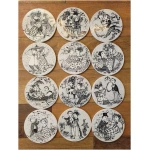 Bjørn Wiinblad seinataldrik APRILL - Image 5