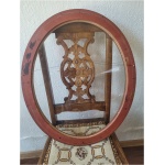 ovaalne suur pildiraam