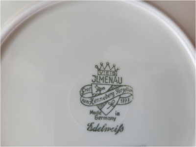 Vintage Jlmenau Graf von Henneberg koogitaldrikud - Pilt 4