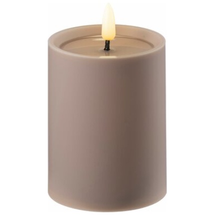 LED-küünal õue taupe